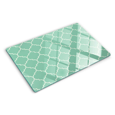 Glas schneidebrett Marokkanisches Muster