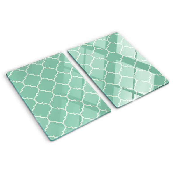 Glas schneidebrett Marokkanisches Muster