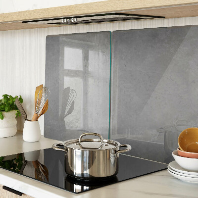 Schneidebrett glas Spiegelung im Fenster