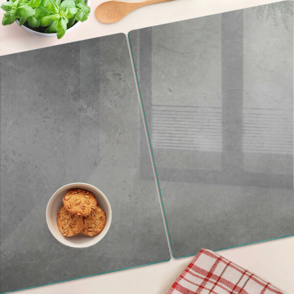 Schneidebrett glas Spiegelung im Fenster