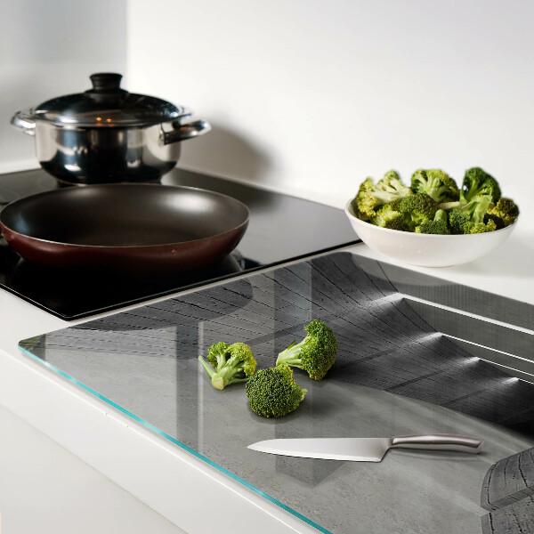 Schneidebrett Glas mit modernem Innenarchitektur‑Design