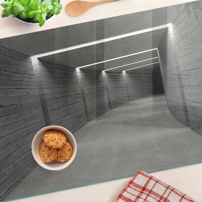 Schneidebrett Glas mit modernem Innenarchitektur‑Design