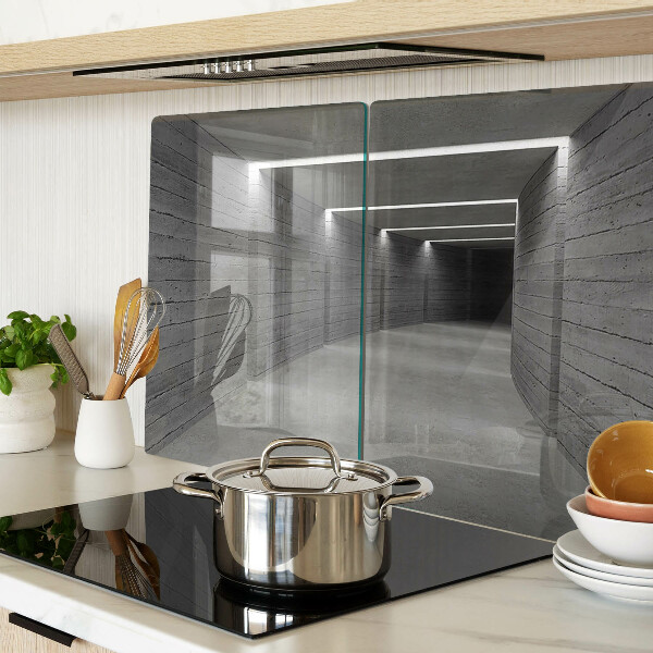 Schneidebrett Glas mit modernem Innenarchitektur‑Design