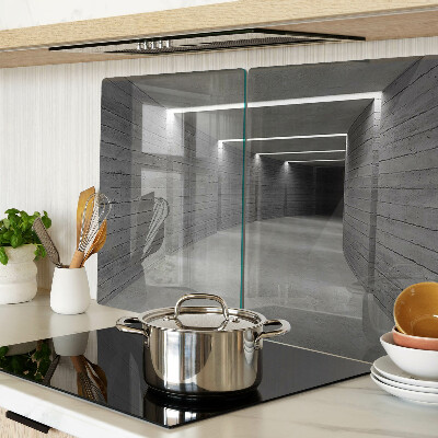 Schneidebrett Glas mit modernem Innenarchitektur‑Design