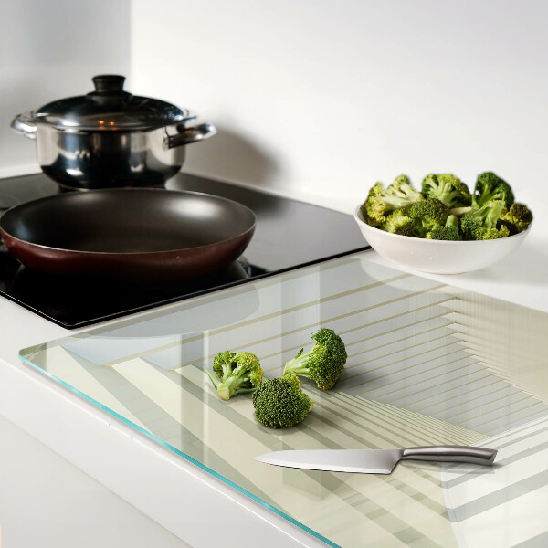 Schneidebrett Architektonische Perspektive mit Spiegeleffekt