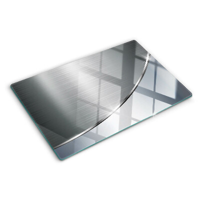 Schneidebrett glas Metallischer Glanz mit Reflexionen