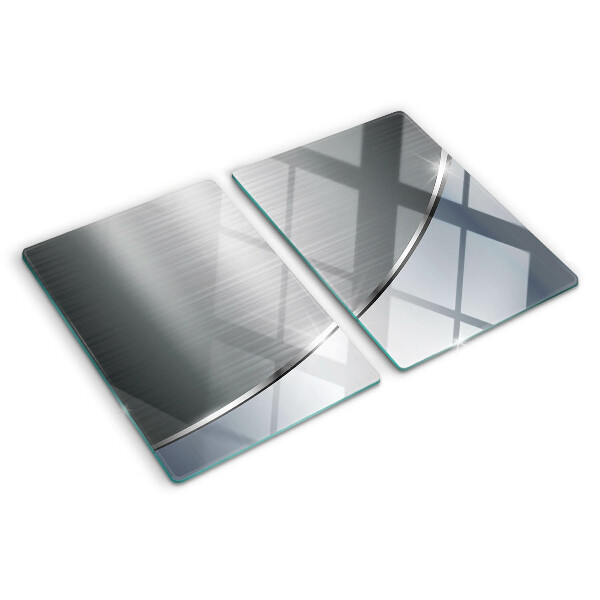 Schneidebrett glas Metallischer Glanz mit Reflexionen