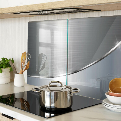 Schneidebrett glas Metallischer Glanz mit Reflexionen