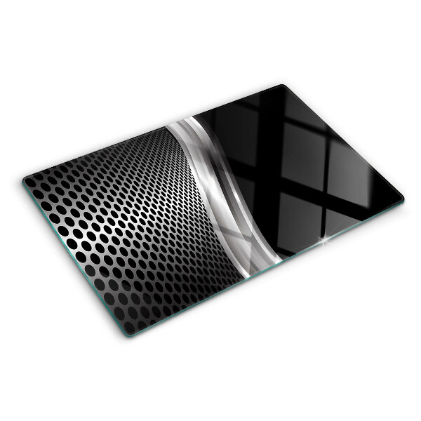 Schneidebrett glas Futuristisches Muster mit Wellen