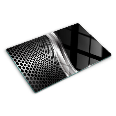Schneidebrett glas Futuristisches Muster mit Wellen