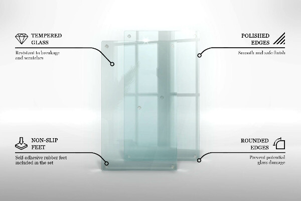 Glasbrett Transparent