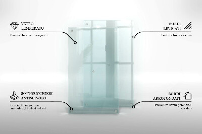 Glasbrett transparent podwójna