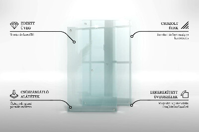 Glasbrett transparent podwójna