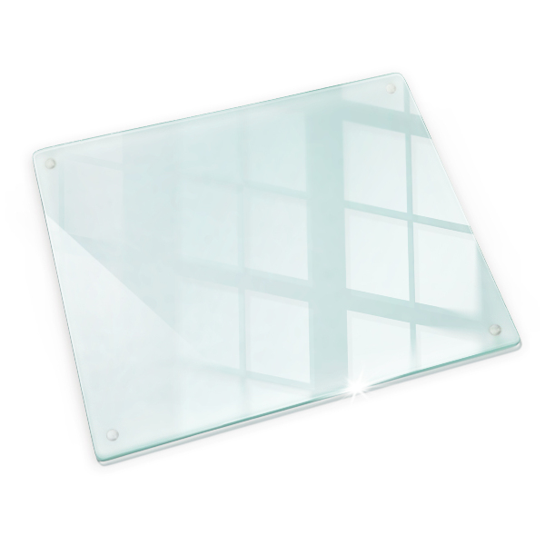 Glasschneidebrett Rechteckig transparent