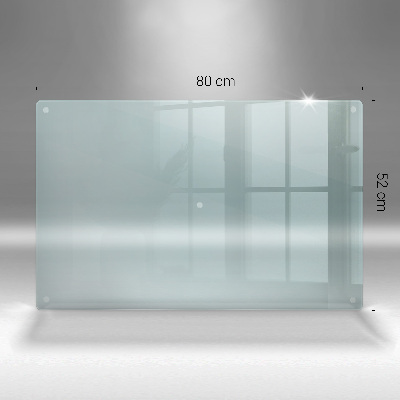 Glasschneidebrett Rechteckig transparent
