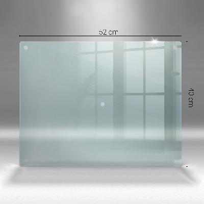 Glasschneidebrett Rechteckig transparent