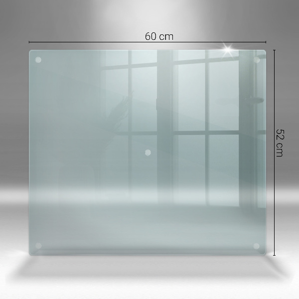 Glasschneidebrett Rechteckig transparent