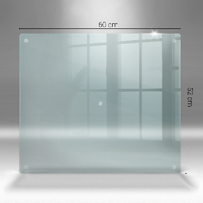 Glasschneidebrett Rechteckig transparent