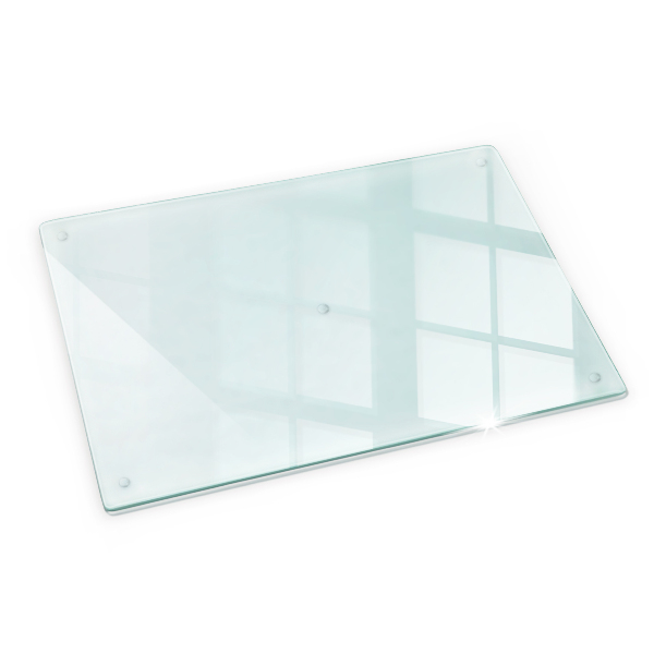 Glasschneidebrett Rechteckig transparent