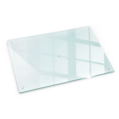 Glasschneidebrett Rechteckig transparent