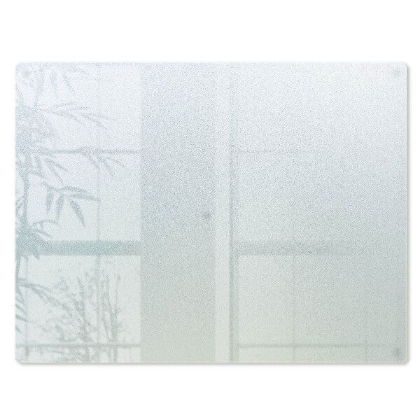 Schneidebrett glas Rechteckig halbtransparent