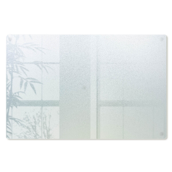 Schneidebrett glas Rechteckig halbtransparent