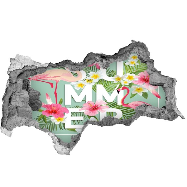 3D Wandtattoos Mauerdurchbruch Sommerträume