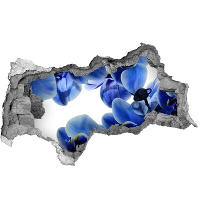 Mauerdurchbruch Aufkleber Ein Blumenparadies hinter der Mauer