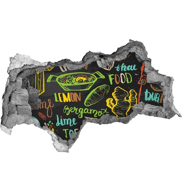 Wandtattoos Mauerdurchbruch Kücheninspirationen