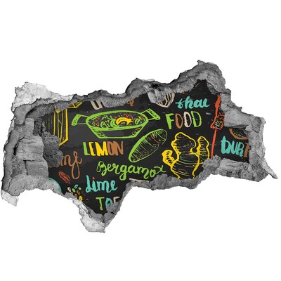 Wandtattoos Mauerdurchbruch Kücheninspirationen