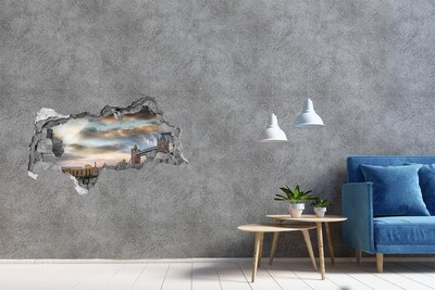 3D Wandtattoos Mauerdurchbruch Tower Bridge in London