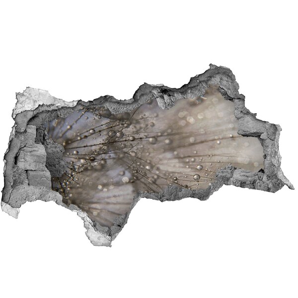 Wandtattoos Mauerdurchbruch Wassertropfen auf Glas