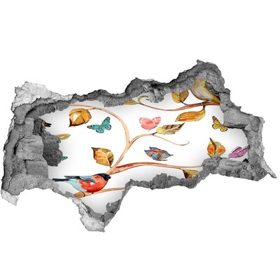 Mauerdurchbruch Aufkleber Hole in the Wall Garden