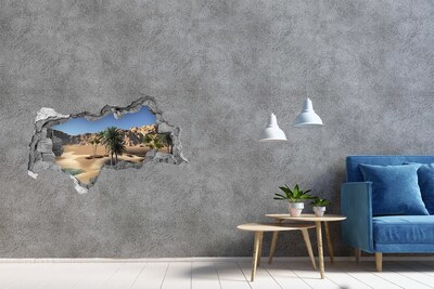 Wandtattoos Mauerdurchbruch Eine Oase in der Wüste