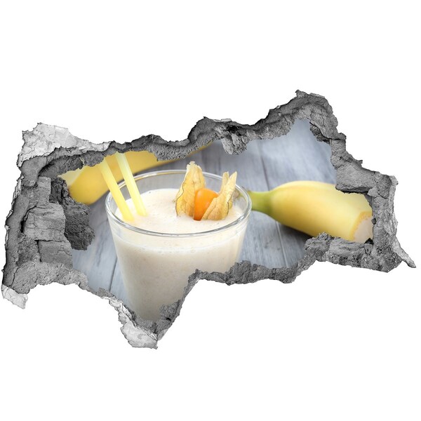 Wandbilder 3D Mauerdurchbruch Hole in the Wall Fruit Cocktail