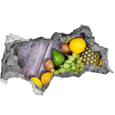 Wandtattoos Mauerdurchbruch Das Fruchtparadies hinter der Mauer