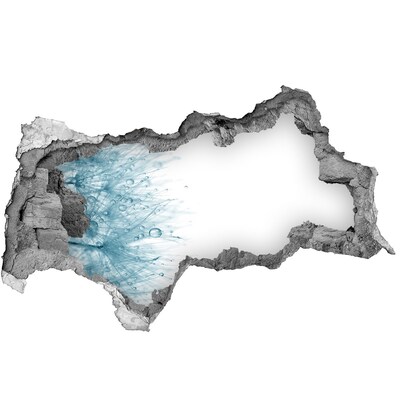 Wandtattoos Mauerdurchbruch Wasser im Loch in der Wand
