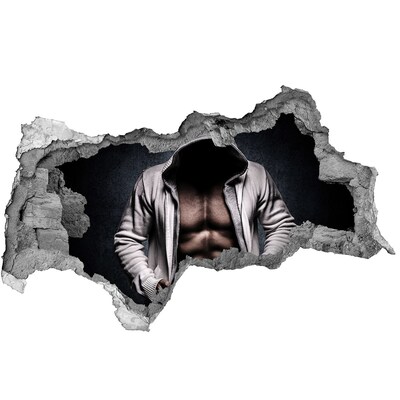 Wandtattoos Mauerdurchbruch Intensives Workout im urbanen Stil