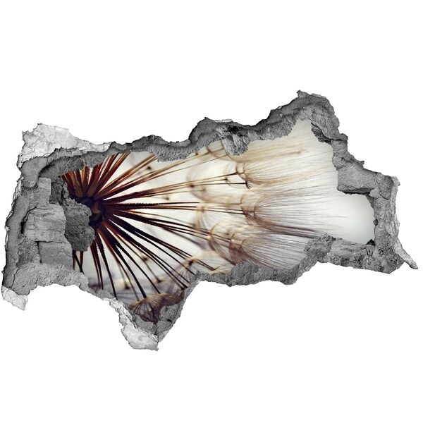 Mauerdurchbruch Aufkleber Ein floraler Traum aus Beton