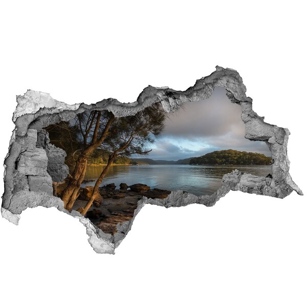 Wandtattoos Mauerdurchbruch Ruhe am Wasser