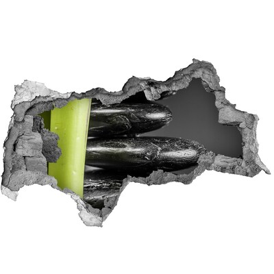 Mauerdurchbruch Aufkleber Spa-Steine