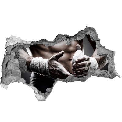 Wandtattoos Mauerdurchbruch Kampfsportmeister