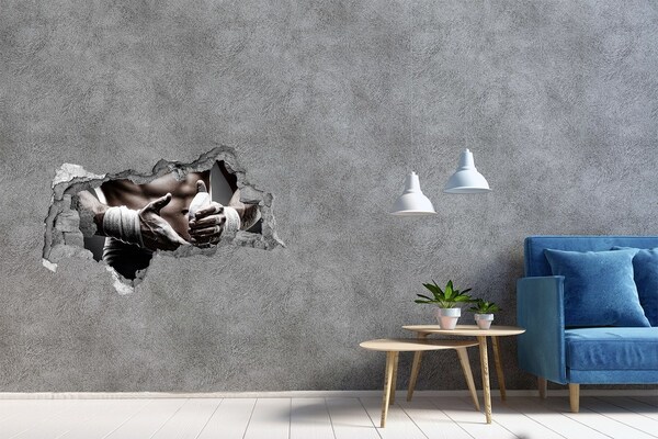 Wandtattoos Mauerdurchbruch Kampfsportmeister