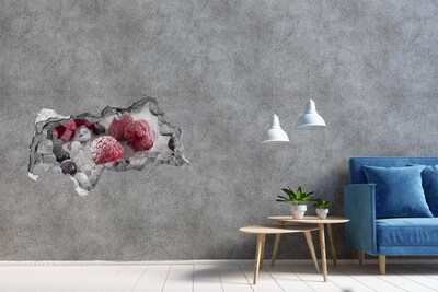 Wandbilder 3D Mauerdurchbruch Ein fruchtiges, verstecktes Paradies