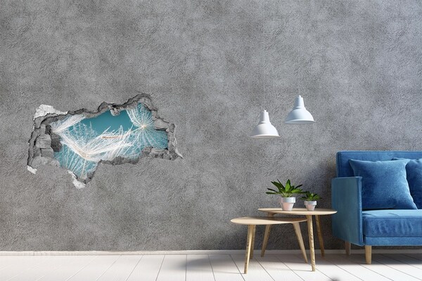 Wandtattoos Mauerdurchbruch Blumenträume hinter der Mauer