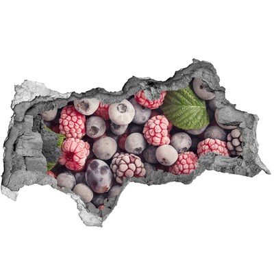 Mauerdurchbruch Aufkleber Ein fruchtiges, verstecktes Paradies