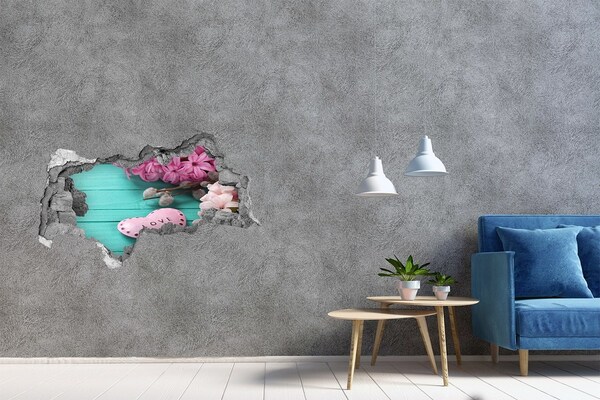 Mauerdurchbruch Aufkleber Ein Herz voller Liebe