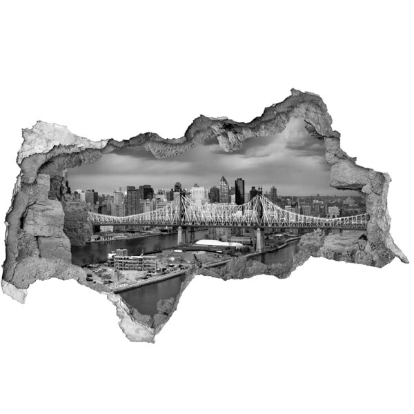 Wandtattoos Mauerdurchbruch New Yorker Brücke