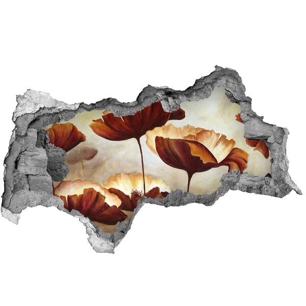 Wandtattoos Mauerdurchbruch Ein floraler Traum in einer verfallenen Mauer