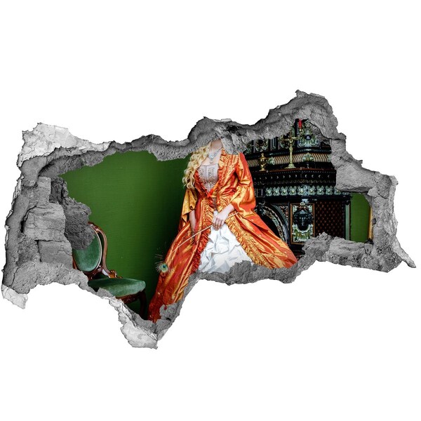 Wandbilder 3D Mauerdurchbruch Ein königlicher Ball in einem historischen Interieur